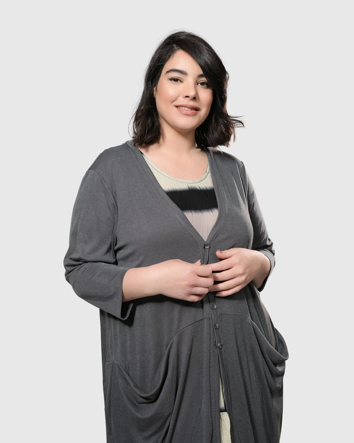 Charlie Crinkle Tank Dress, Stripe