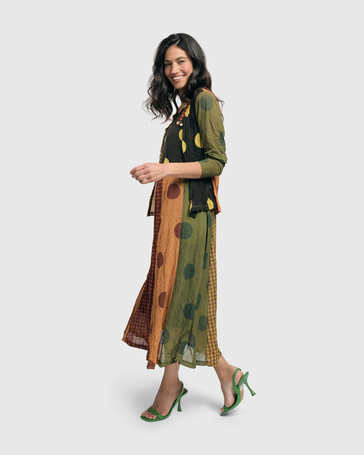 Molly Soft Tulle Sleeveless Maxi Dress, Mix