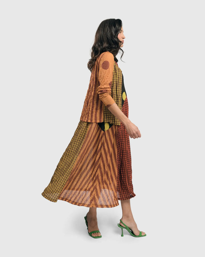 Molly Soft Tulle Sleeveless Maxi Dress, Mix