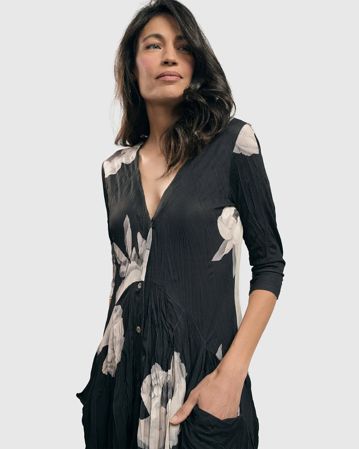 Quinn Crinkle Wonderful Jacket, Roses