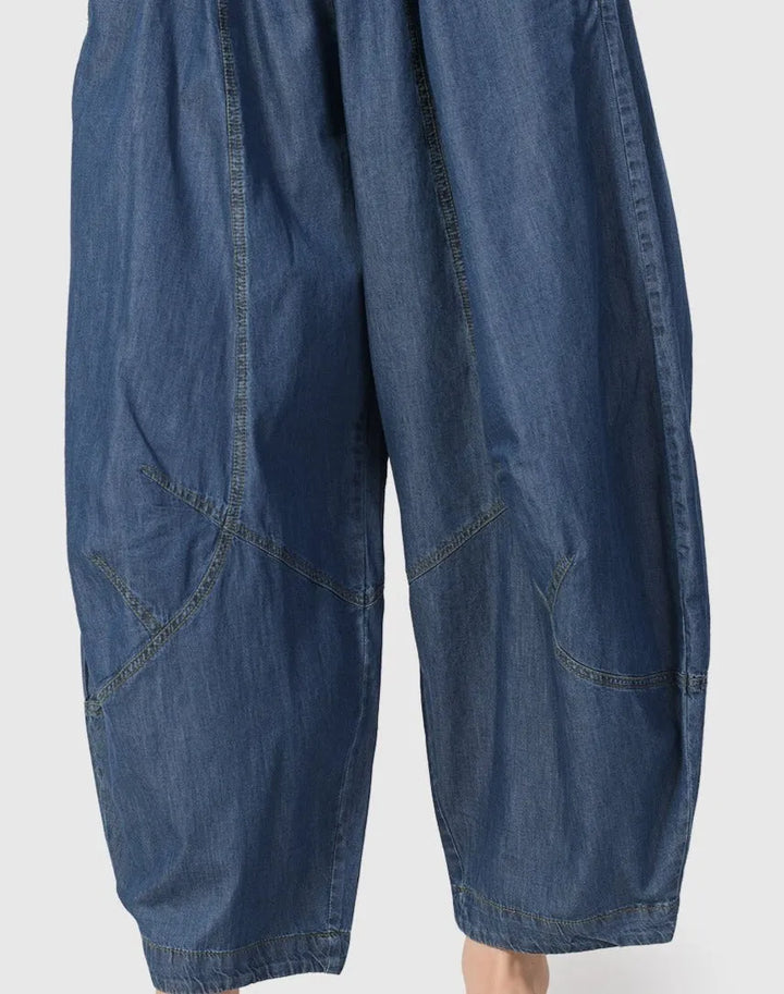 Everywhere Wide-Leg Pants, Denim Blue