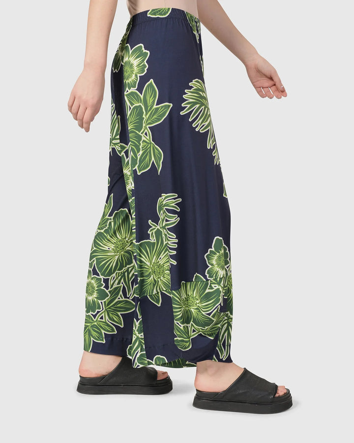 Paradise Punto Pants, Royal/green