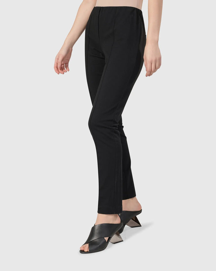 Urban Metropolitan Slim Trousers, Black