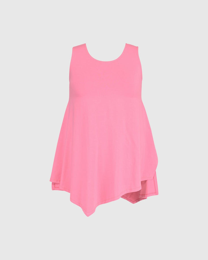 Ani Sleeveless Tunic Top, Bazooka - Alembika Designer Women's Clothing