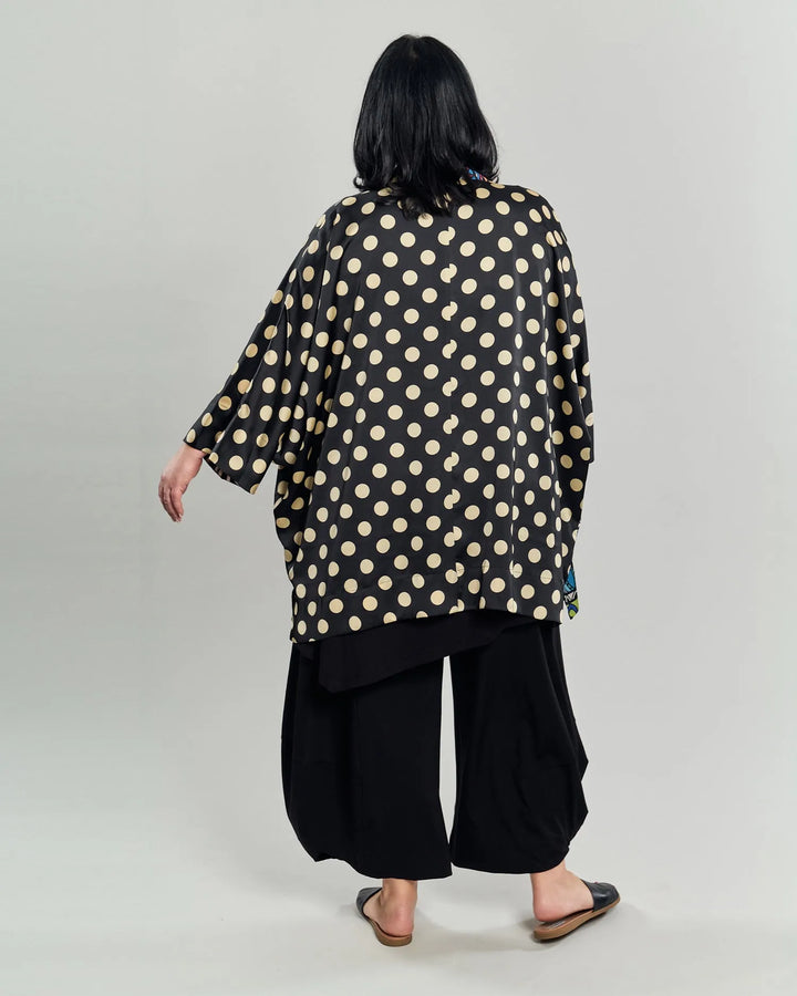Paisley Dot Kimono Jacket, MultiP