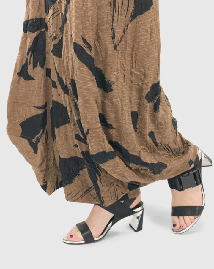 Crinkle Punto Pants for women over 50