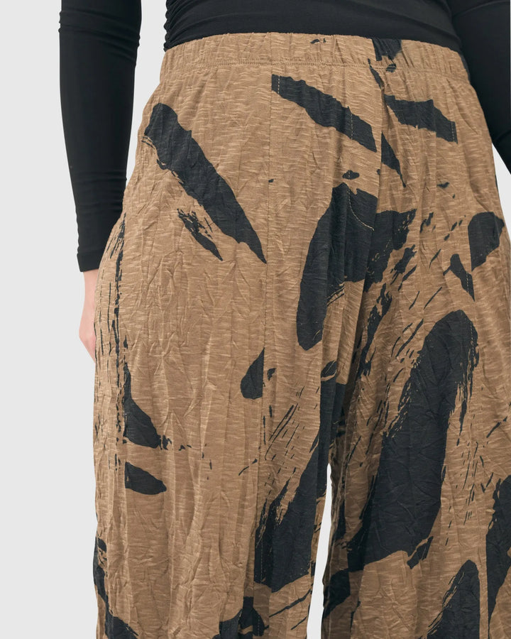 Crinkle Punto Pants for women over 50