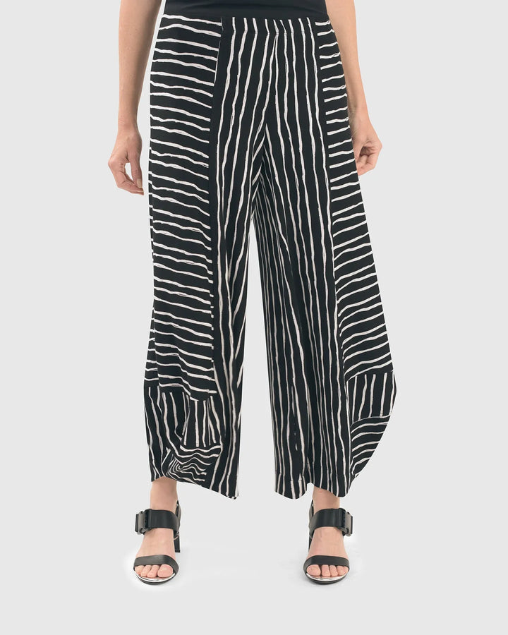Striped Punto Pants, Lines