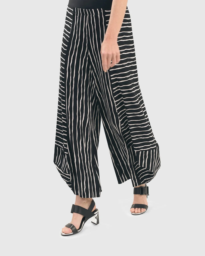 Striped Punto Pants, Lines