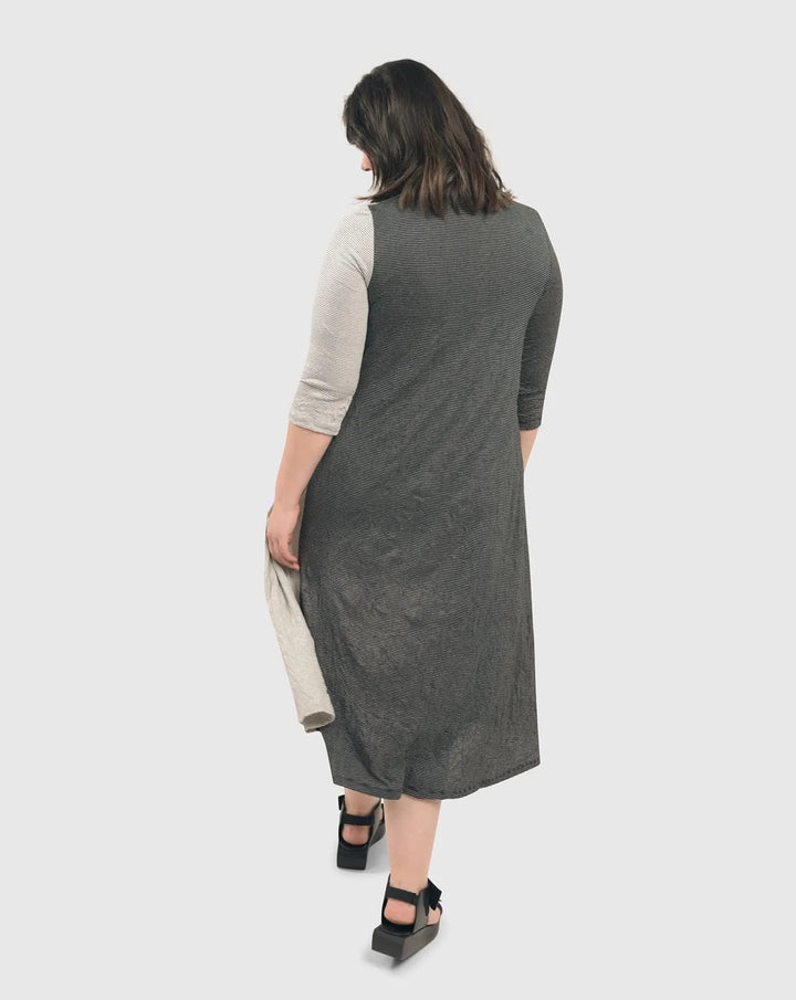 Crinkle Swing Dress for plus size women