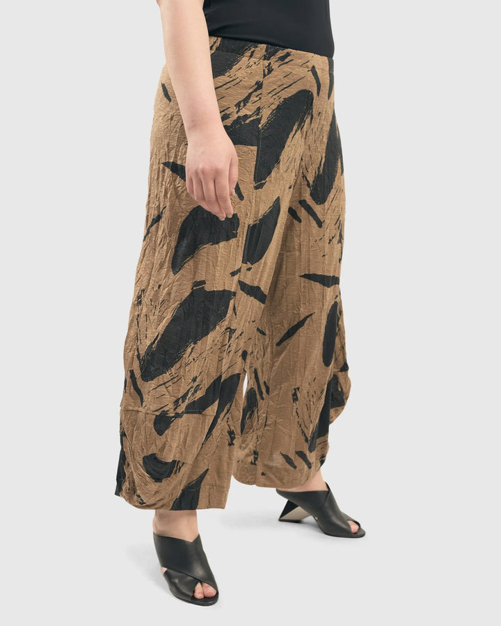 Crinkle Punto Pants for women over 50