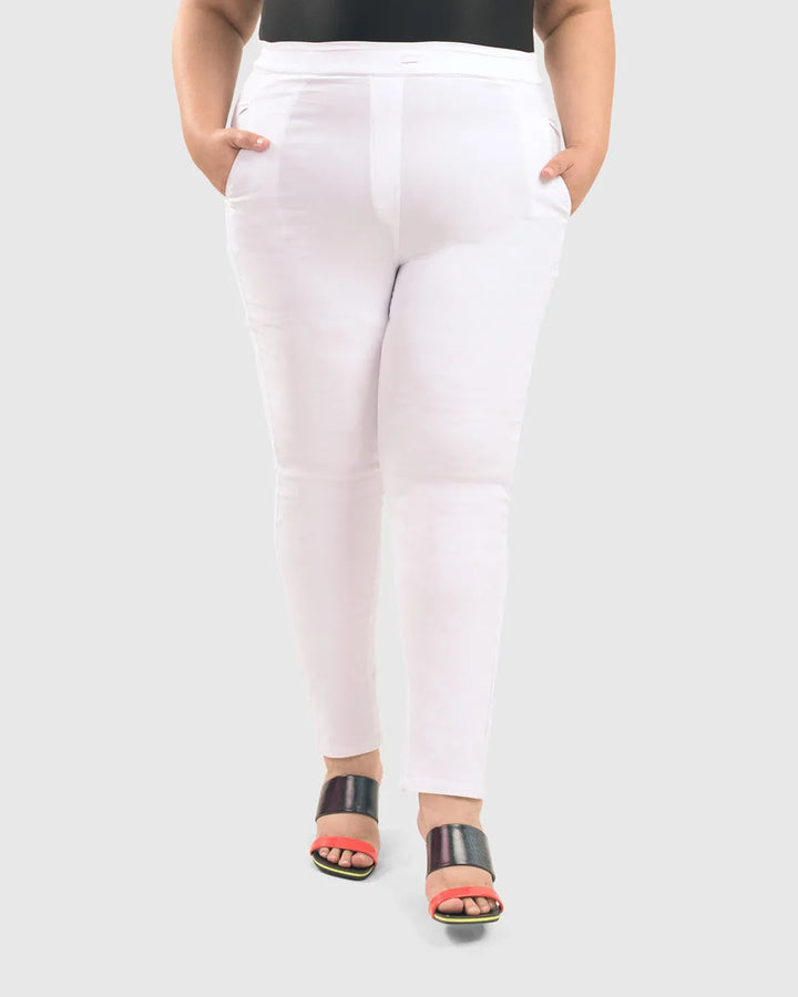 Perfect Skinny Jeans, White