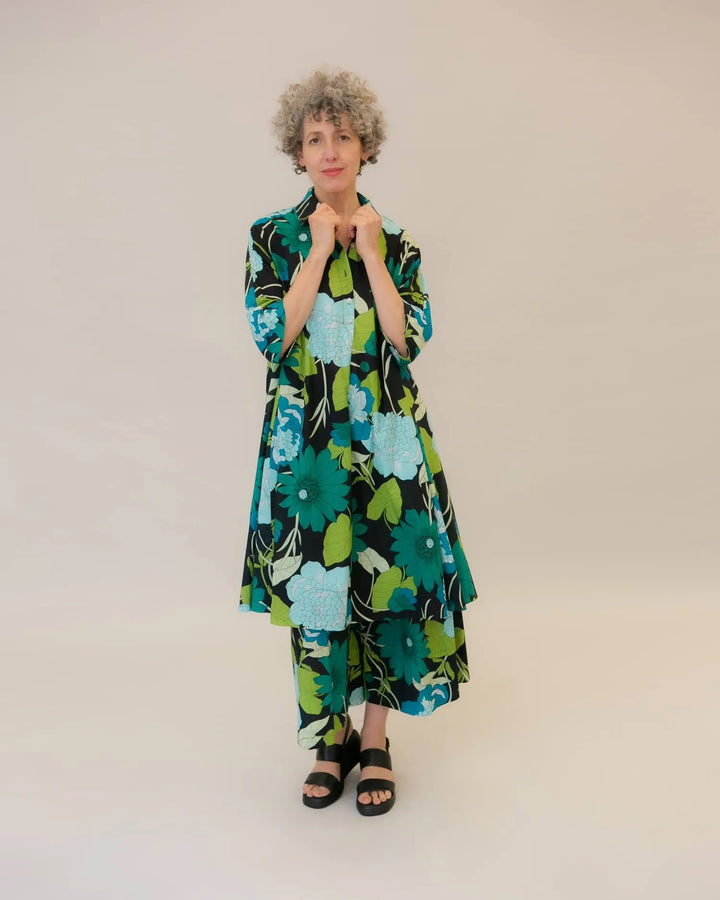 Cara Wide-Leg Pants, Floral