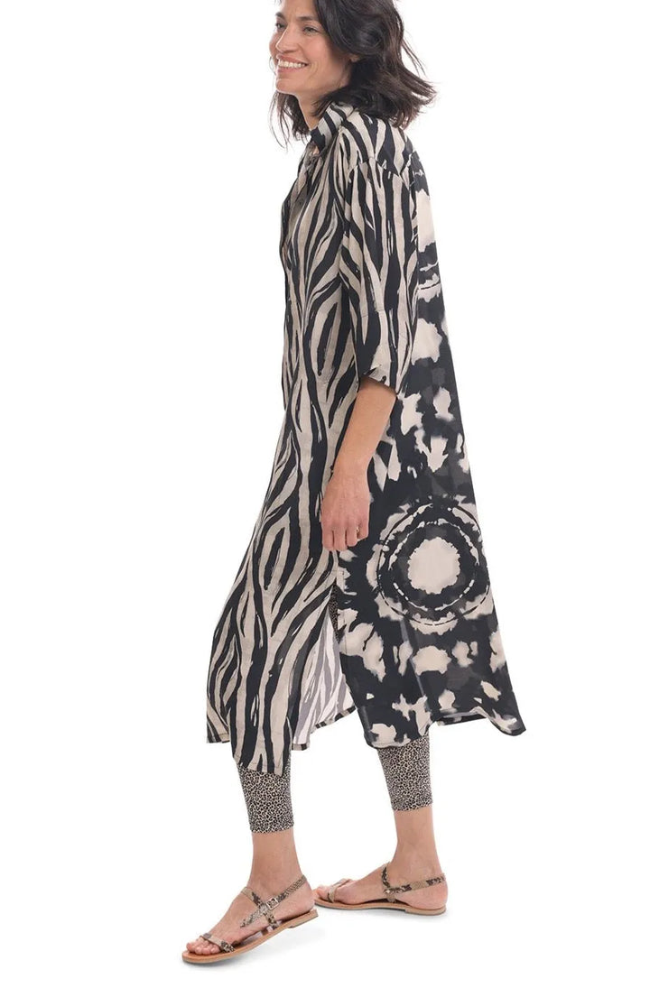 shayna maxi shirtdress for women over 60
