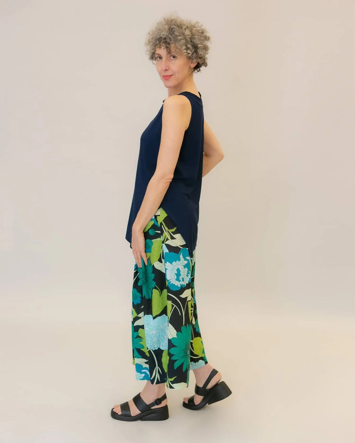Cara Wide-Leg Pants, Floral