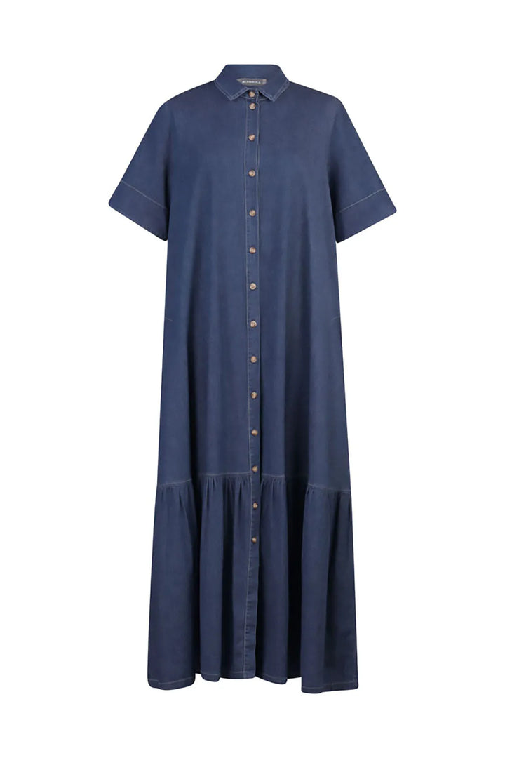 Maya Denim Maxi Dress