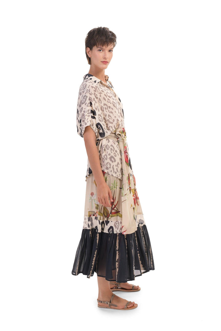 Cat Maxi Skirt - Alembika Designer Women's Clothing