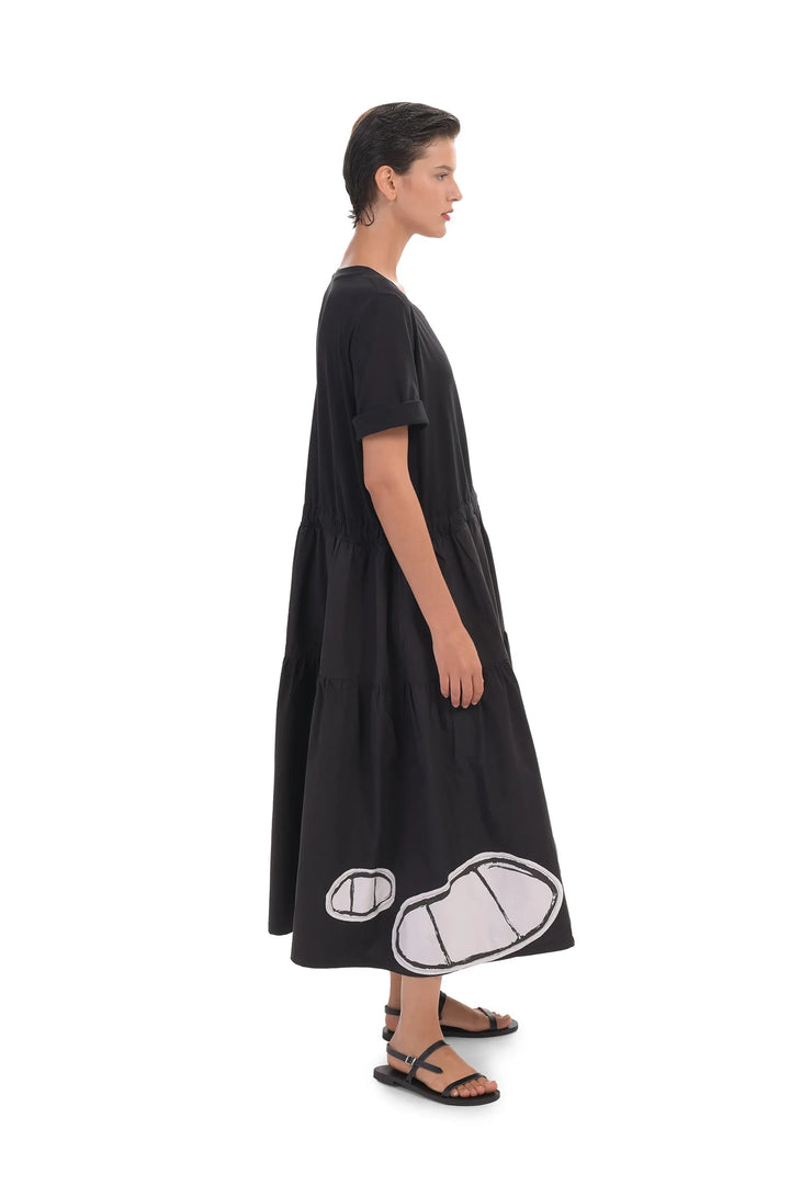 URBAN Appliqué Maxi Dress