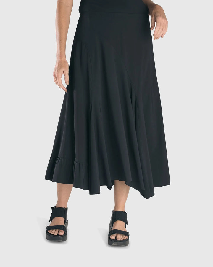 Tekbika Swing Skirt, Black
