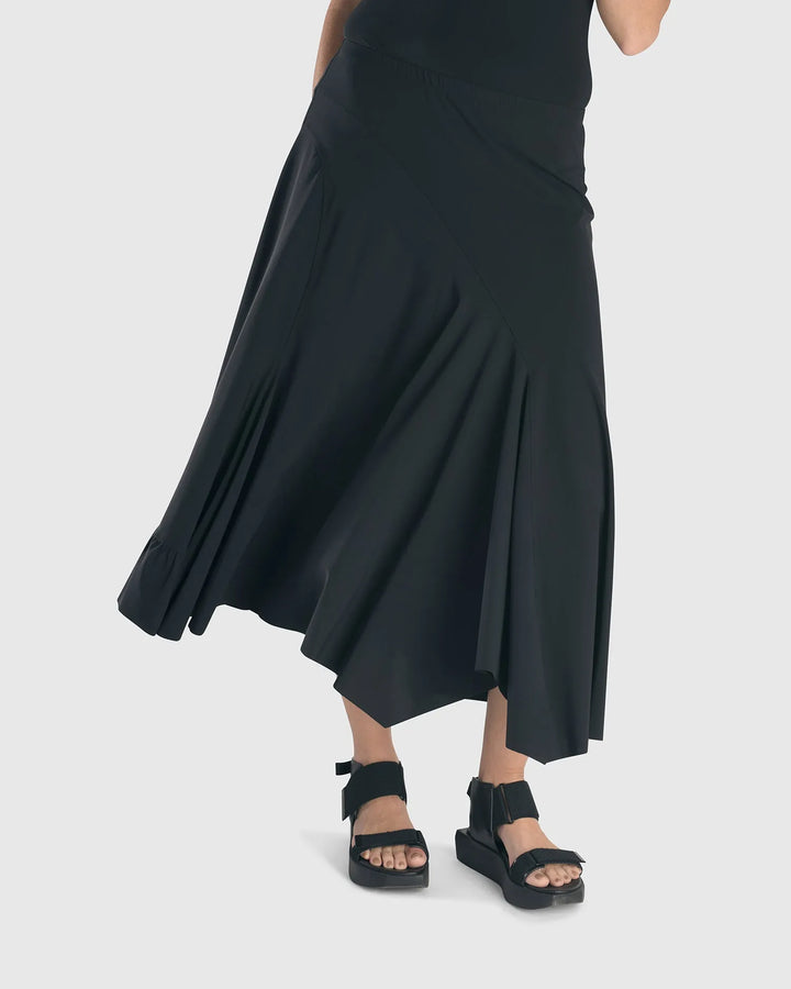 Tekbika Swing Skirt, Black