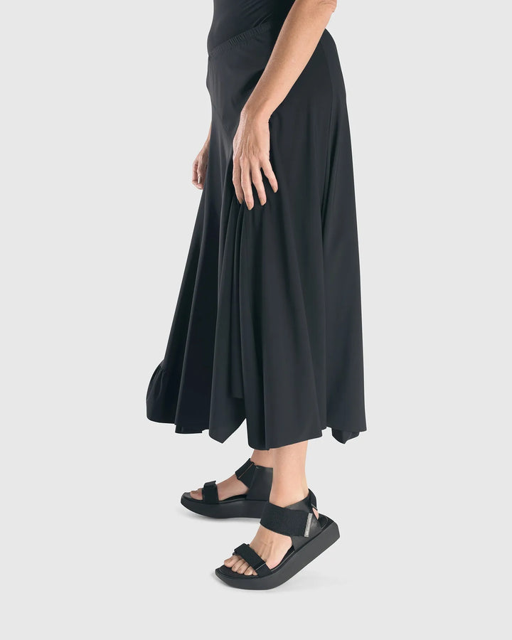 Tekbika Swing Skirt, Black
