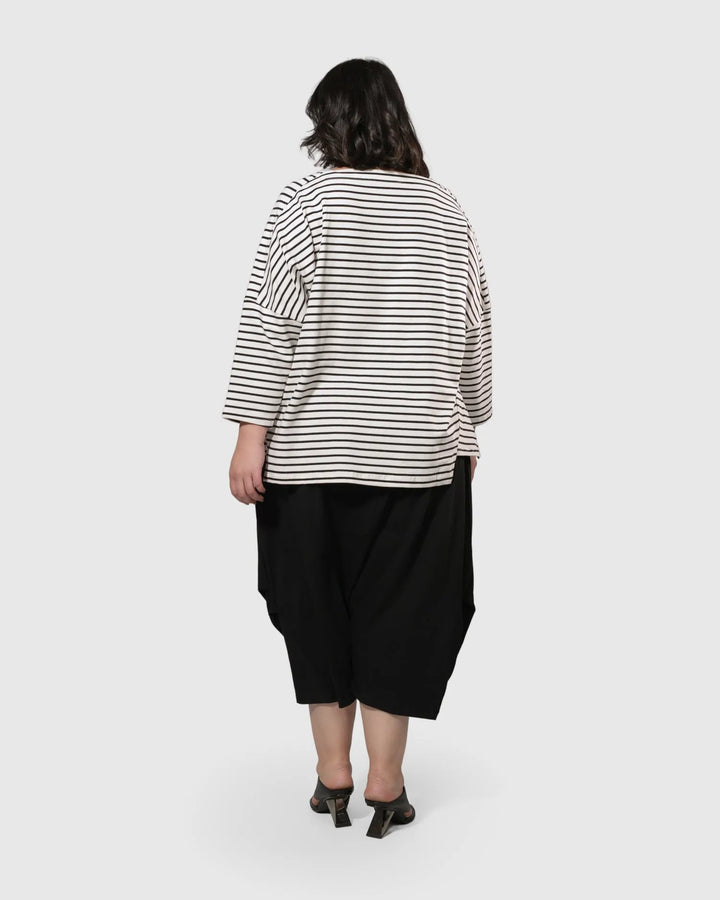 Urban Crop Harem Pants, Black