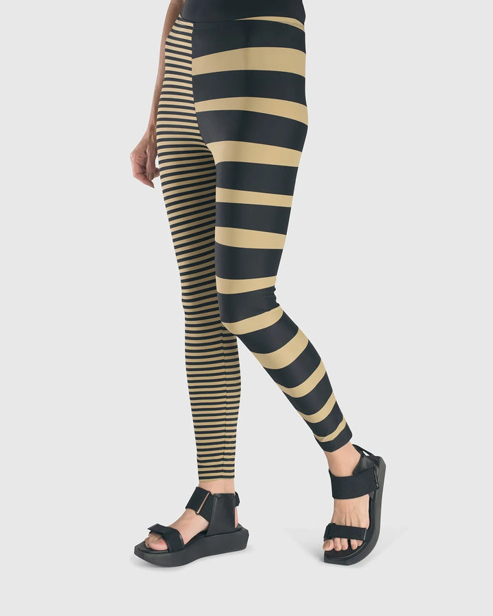 Tekbika Stripe Leggings, Dunes