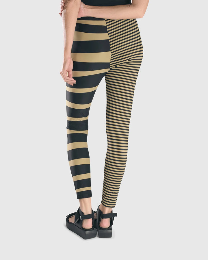 Tekbika Stripe Leggings, Dunes
