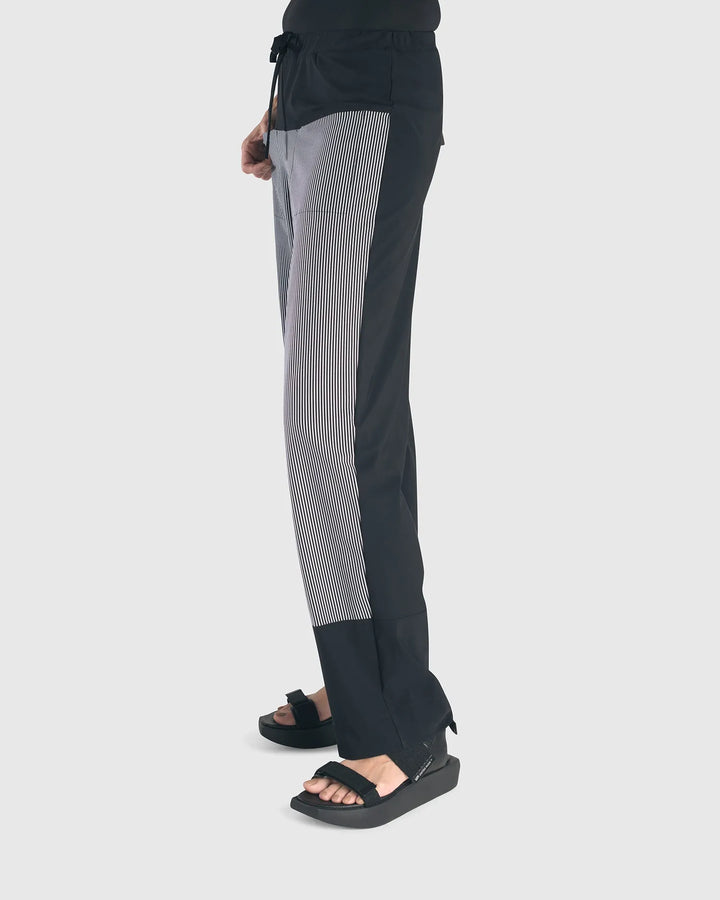 Tekbika Drawstring Pants, Stripe