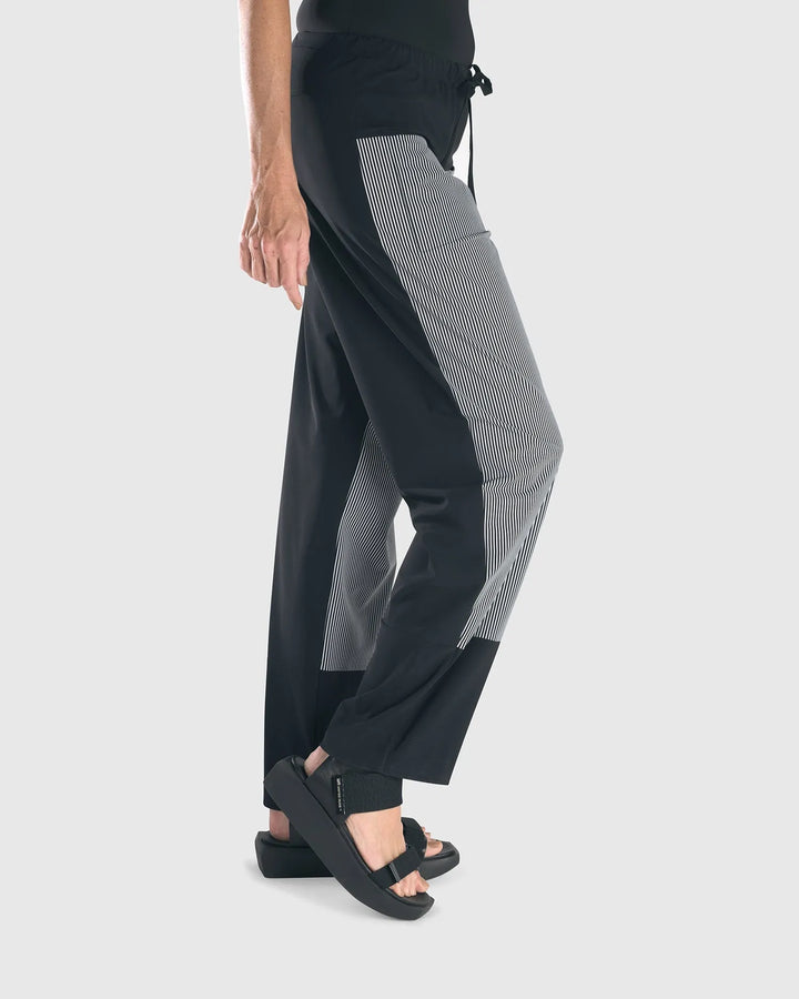 Tekbika Drawstring Pants, Stripe