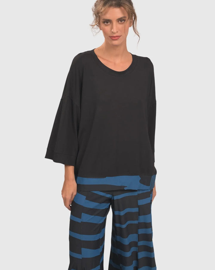 Tekbika Boxy Top, Ocean