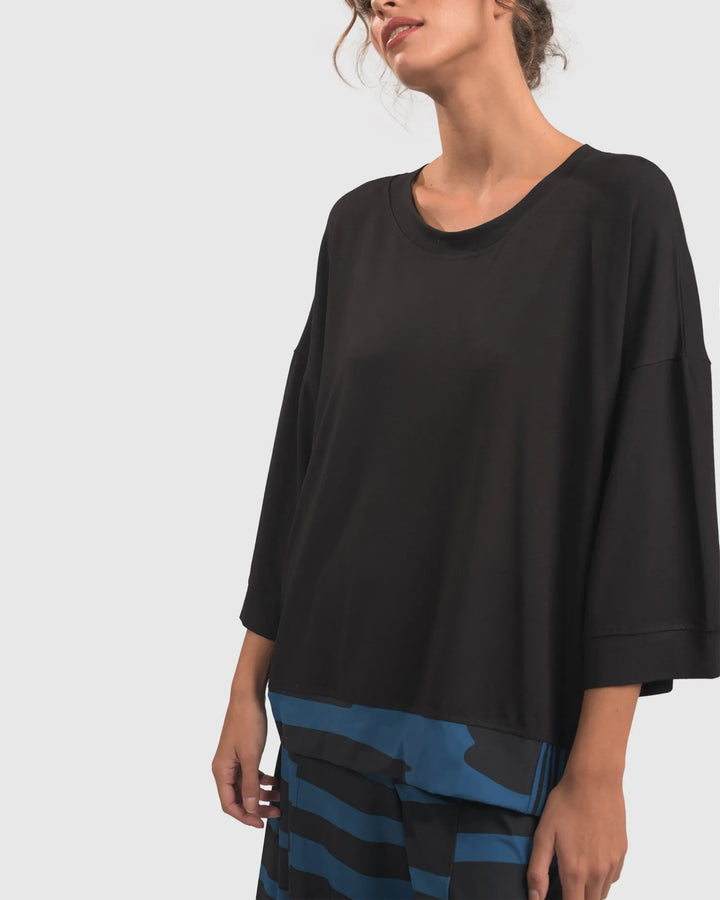 Tekbika Boxy Top, Ocean