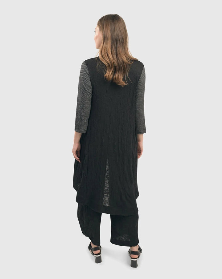 Ru Hi-Lo Crinkle Tunic Top, Sepia