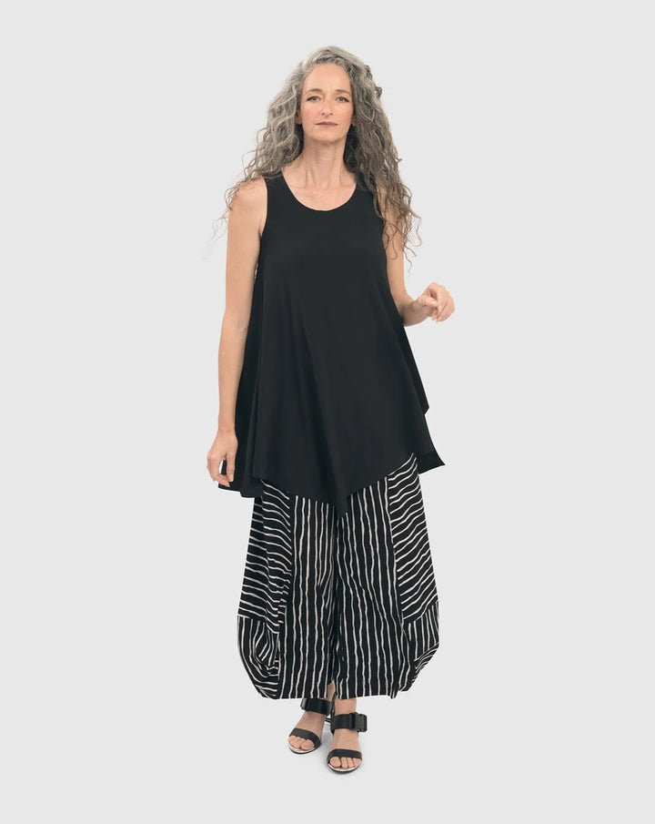 Striped Punto Pants, Lines