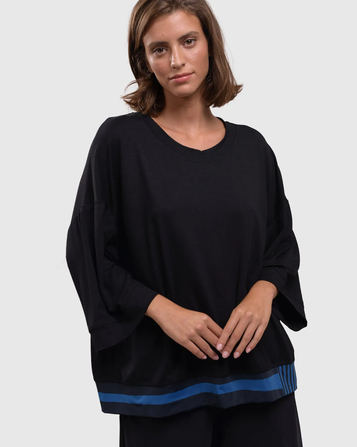 Tekbika Boxy Top, Ocean