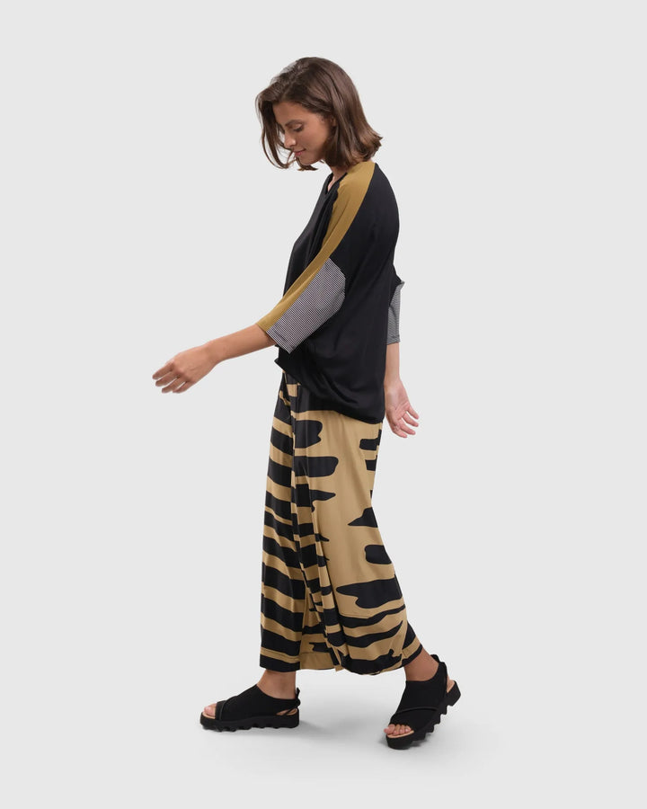Tekbika Dolman Top, Mustard