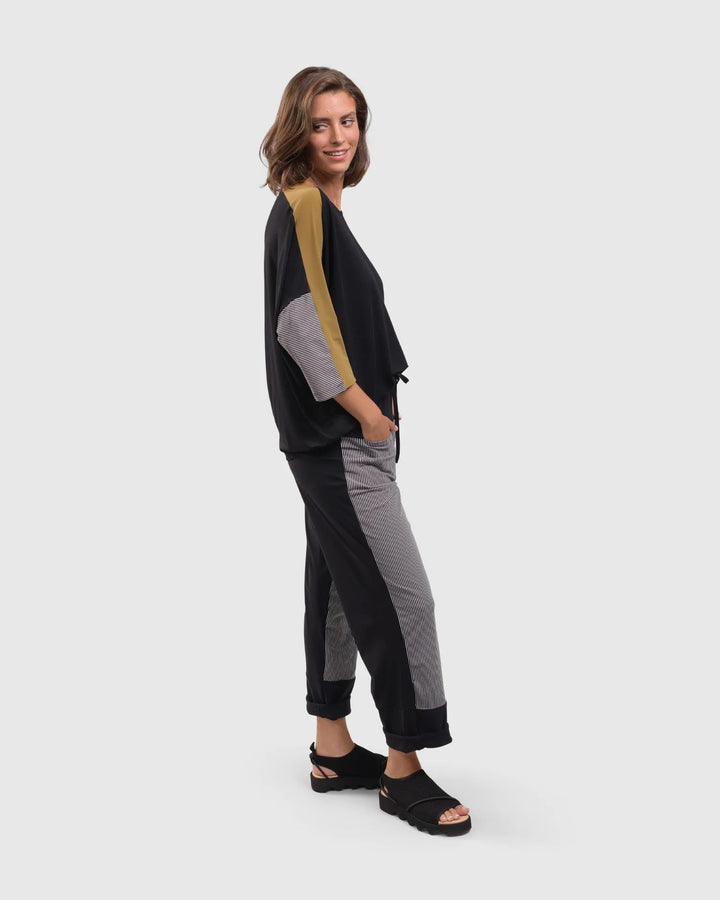 Tekbika Dolman Top, Mustard