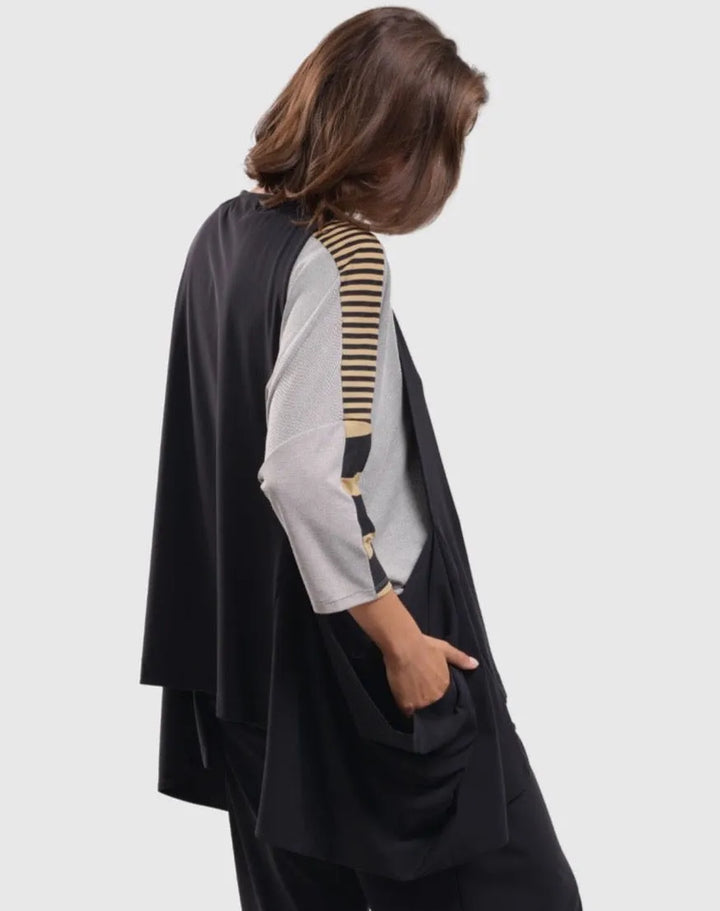 Tekbika Stripe Dolman Top, Dunes
