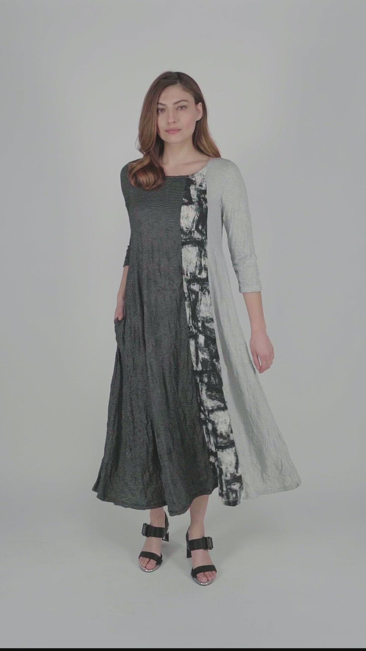 Crinkle Swing Dress for plus size women