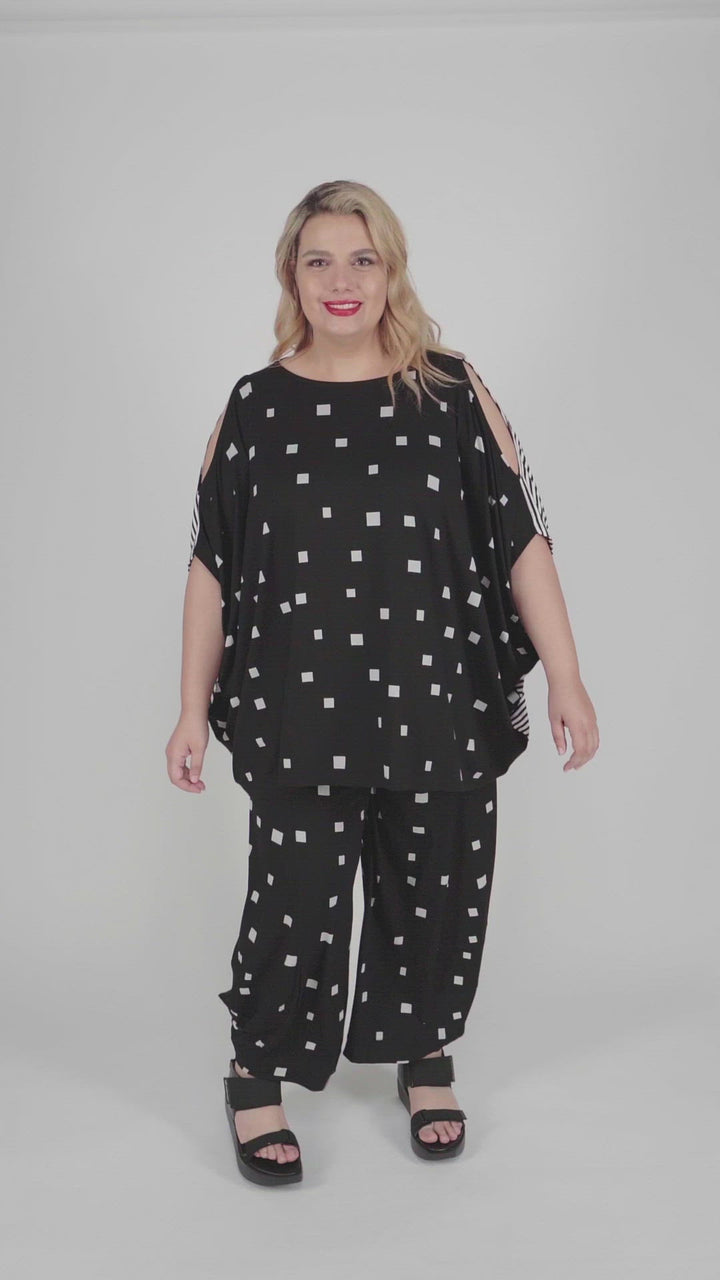 Abby Punto Pants, SquaresM