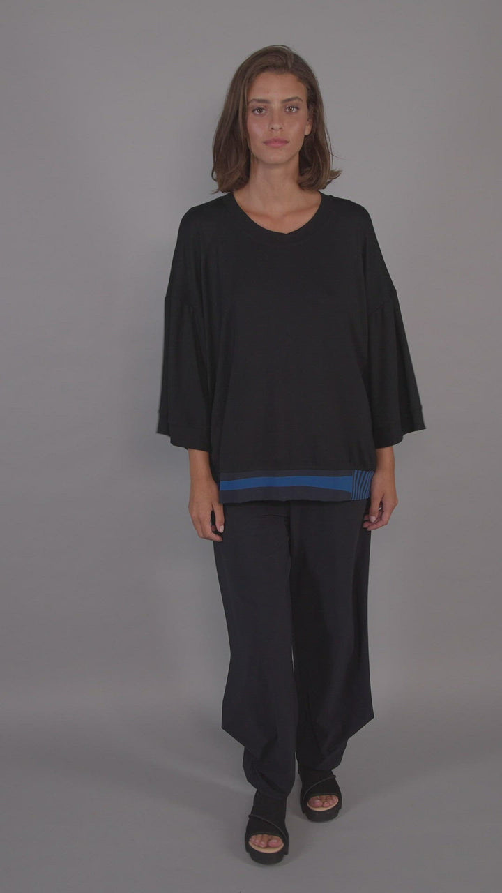Tekbika Boxy Top, Ocean