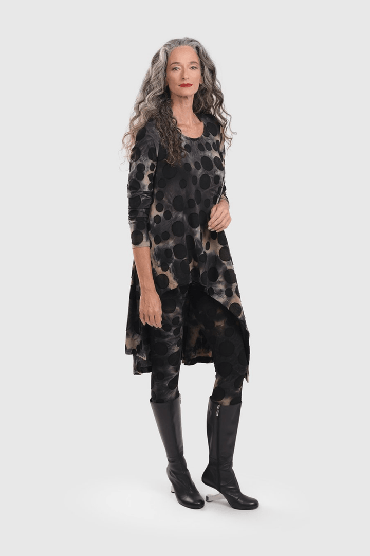 Echo Leggings, Coffee - Alembika Designer Women's Clothing