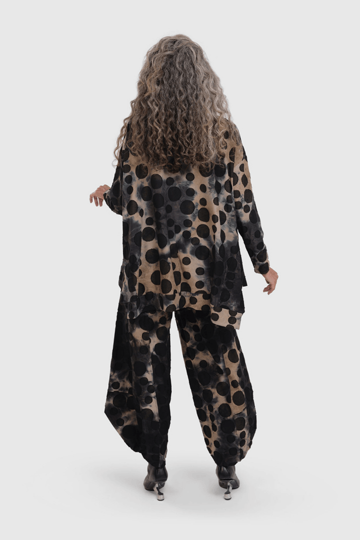 Echo Punto Pants, Coffee - Alembika Designer Women's Clothing