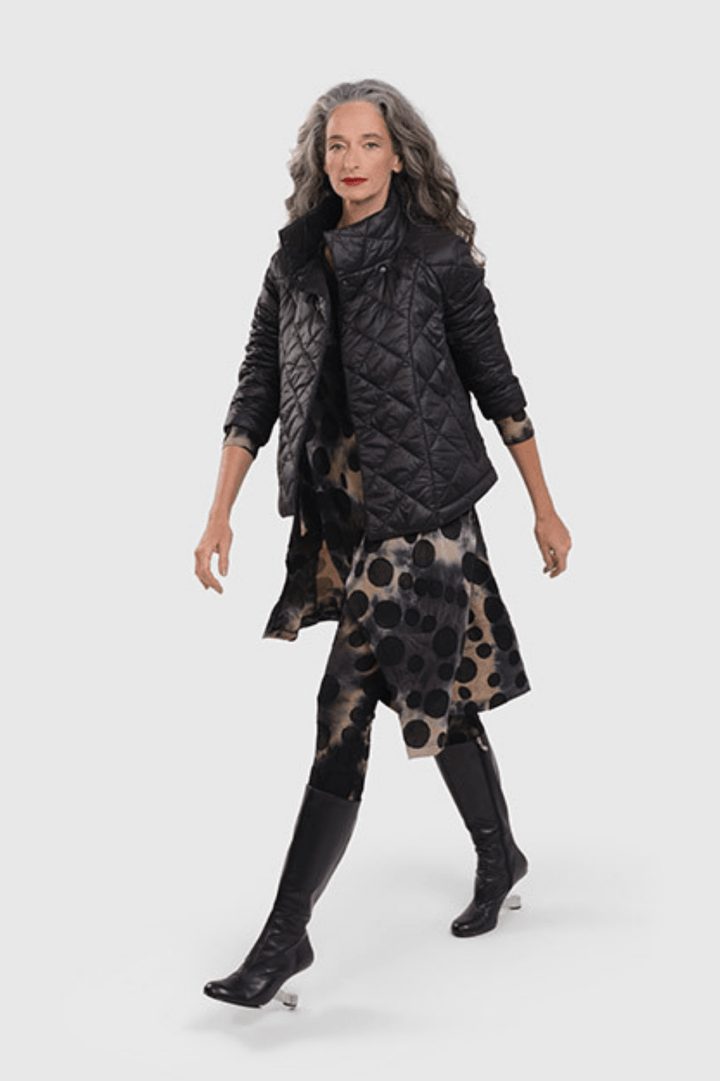 Echo Leggings, Coffee - Alembika Designer Women's Clothing