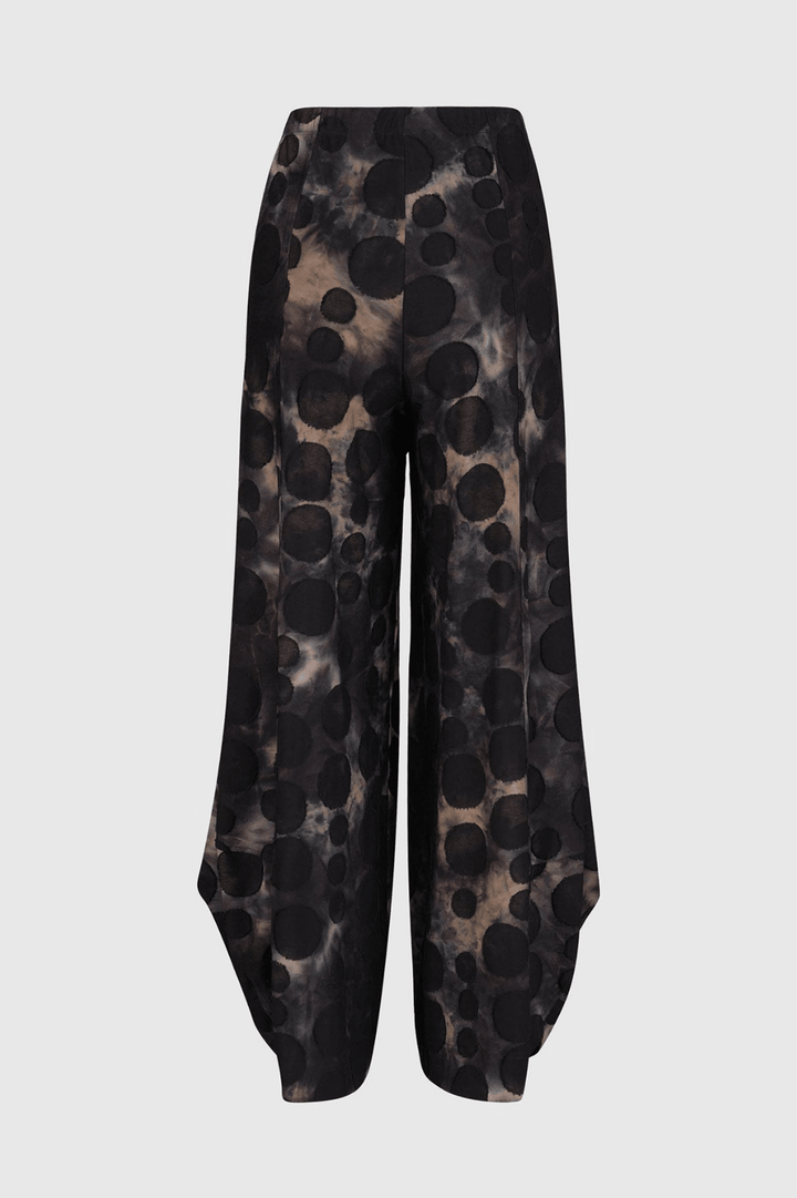 Echo Punto Pants, Coffee - Alembika Designer Women's Clothing