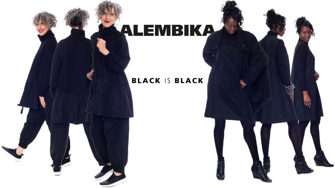Black is Black is Here! - Alembika Designer Women's Clothing