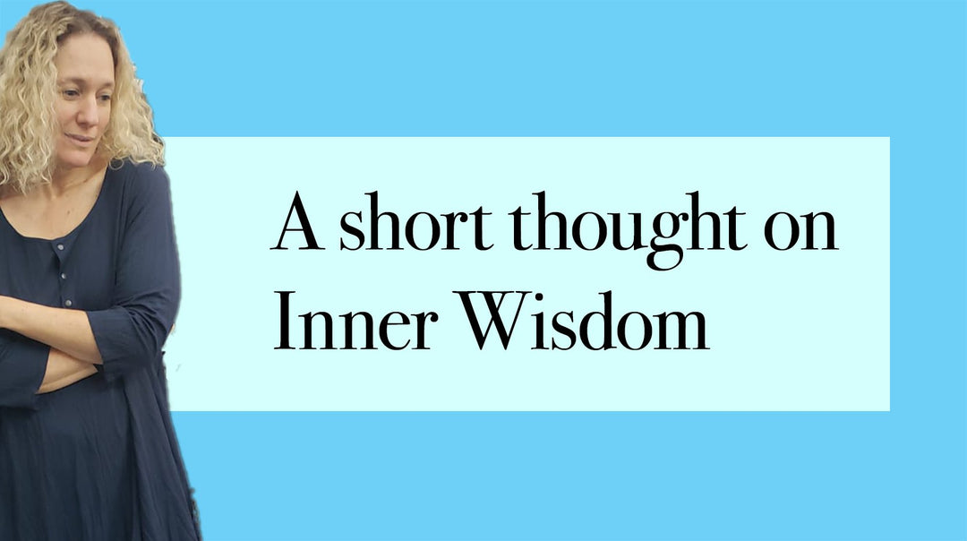 Just a Thought - Inner Wisdom - Alembika Designer Women's Clothing