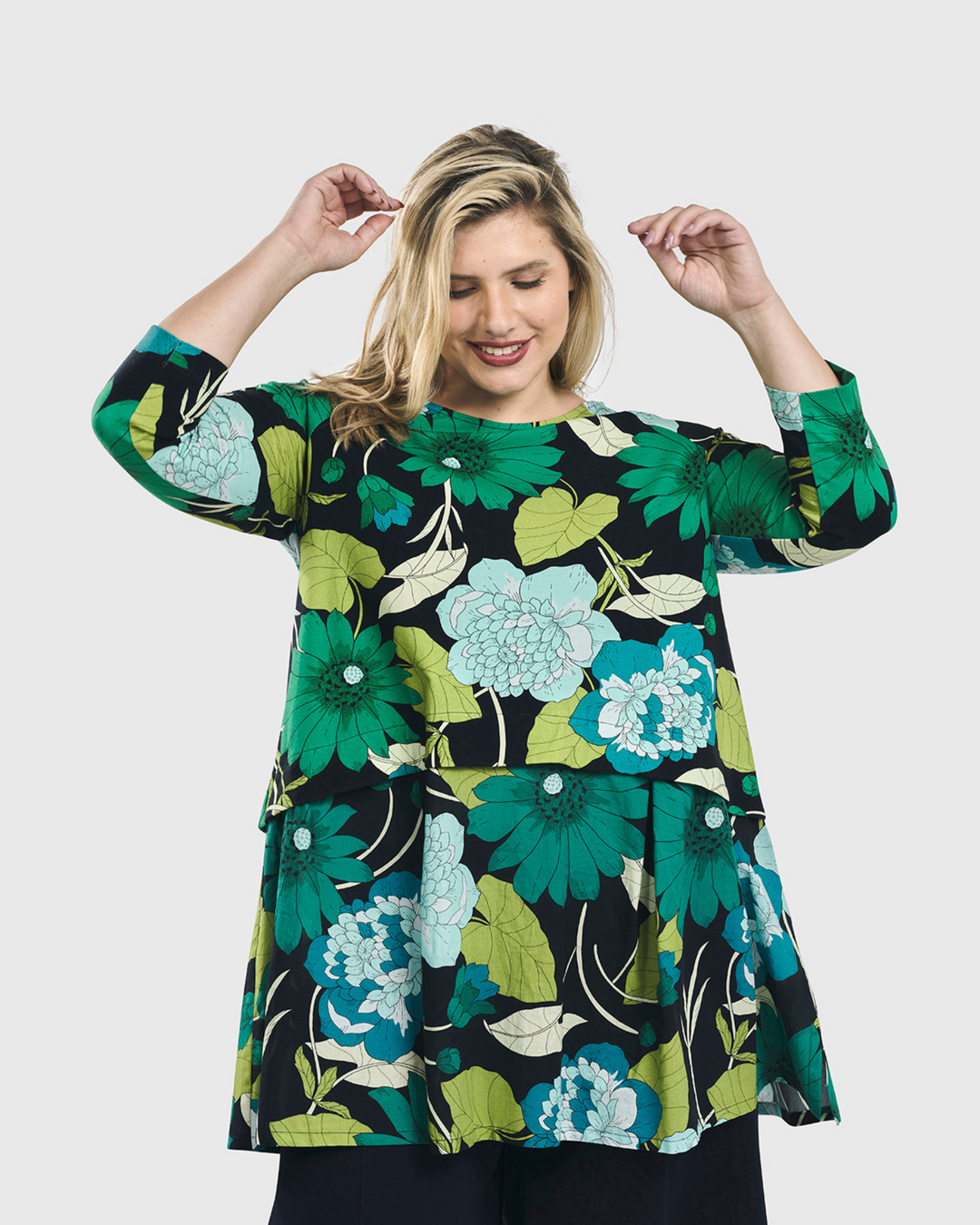 Swing Tunic Top, Floral