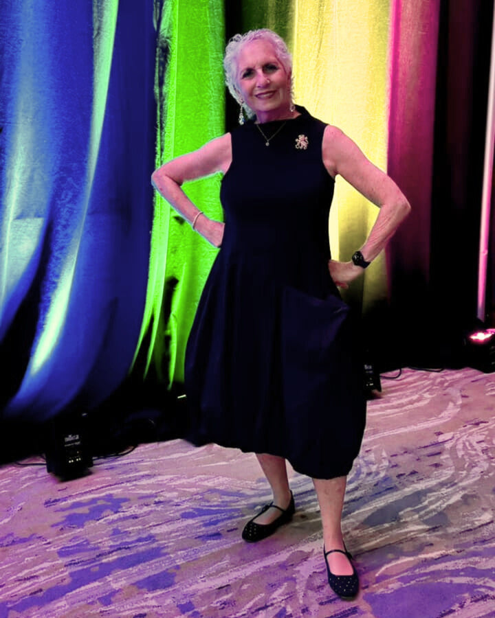 Urban Spectre Sleeveless Dress, Black