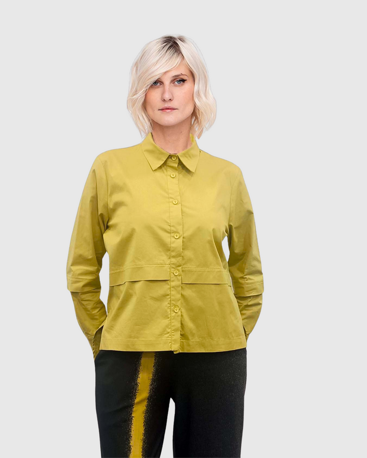 Ozai N Ku Solaris Shirt, Lemon